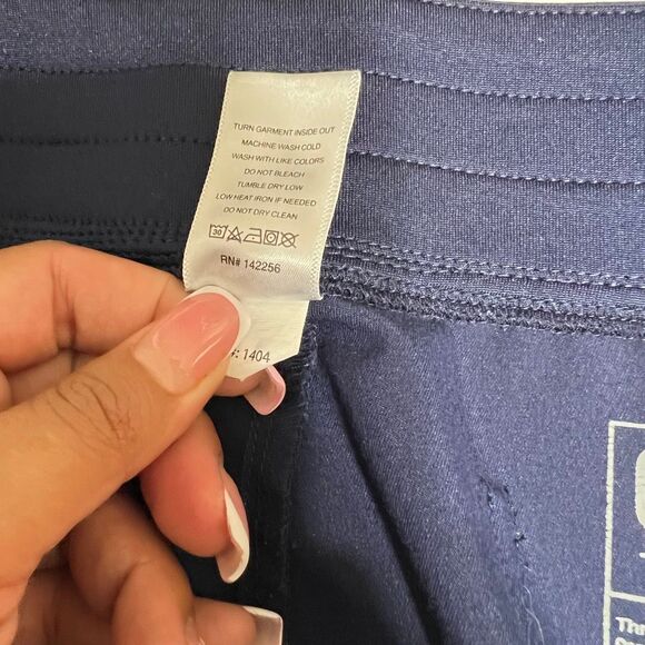 Figs Zamora Jogger Scrub Pants Navy Blue Women Large Tall - Picture 7 of 9